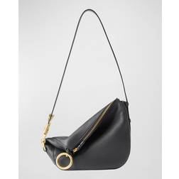 Burberry Knight Small Zip Shoulder Bag BLACK