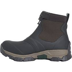 Muck Boots Apex Fermeture Éclair mi-Longue, Botte de Pluie Homme, Marron