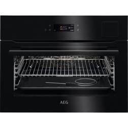 AEG Kompakt-dampfbackofen steampro ksk792280b Schwarz