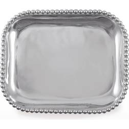 Mariposa Pearled Rectangular Serving Dish