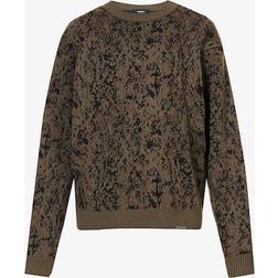 Represent Jacquard Sweater Camo