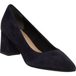 Tamaris 22435 pumps navy blå ruskind