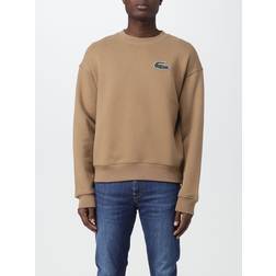 Lacoste Crew Neck Sweatshirt - Beige