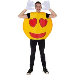 Dress Up America Smiley Heart Emoji Costume