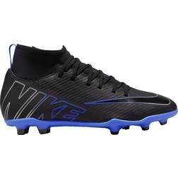 NIKE Jr. Mercurial Superfly 9 Club MG - Black/Hyper Royal/Chrome