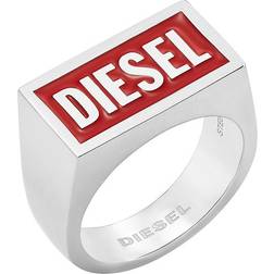 Diesel Herrring logotyp rostfritt stål, DX1366040, Rostfritt stål, Ingen ädelsten