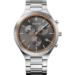 Bering Titan Chrono Børstet Sølv 11743-709
