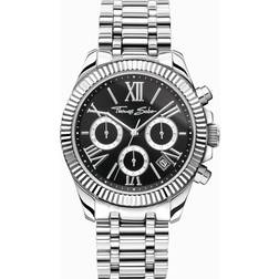 Thomas Sabo Divine Chrono i silverfärg med svart urtavla