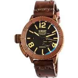 U-Boat Sommerso Bronzo Ceramic U8486/C Man 46 mm Analog Automatisk Black 22 mm