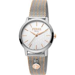 Milano Ferrè Fm1l152m0111 Quarzwerk Damen-armbanduhr