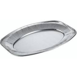 Cateringfad oval mellem 43x29x2,5cm glat Bageplade