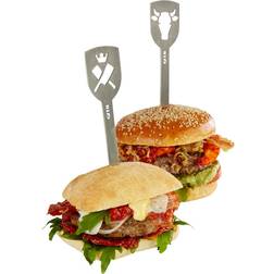 GEFU Hamburgerspyd 2 TORRO Tyr + økse Grillspyd