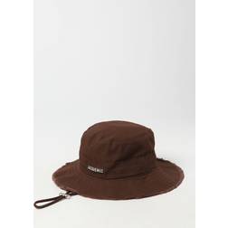 Jacquemus Brown Le Raphia 'Le Bob Artichaut' Beach Hat 850 Brown