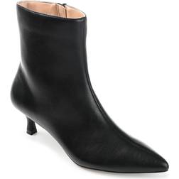 Journee Collection Women's Arely Pointed Booties Black Black