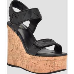 Guess Cataline Wedge Sandals Black