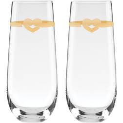 Kate Spade with love two-piece stemless toasting Champagne Glass