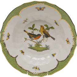 Herend Rothschild Bird Border ROEV Large Rim Soup Plate