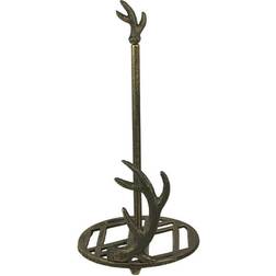 Zeckos Cast Iron Antler Countertop Paper Towel Holder