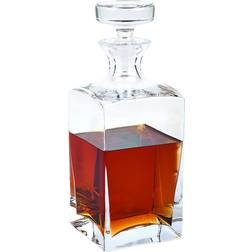 Badash Crystal Sir Henry Square Decanter Whiskey Carafe