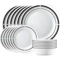 Corelle Brasserie 18-piece Service Dinner Set