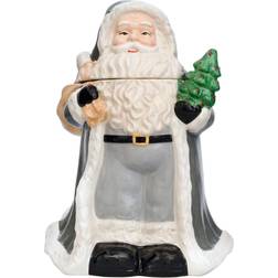 AuldHome Design Santa Christmas Cookie Santa Biscuit Jar