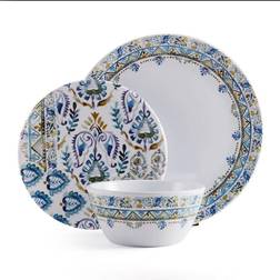 Fitz and Floyd Azure Melamine Dinner Set