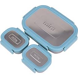 MIRA Stainless Steel 3 Set Food Container