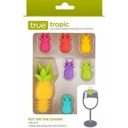 True Fabrications Pineapple Charms Bottle Stopper