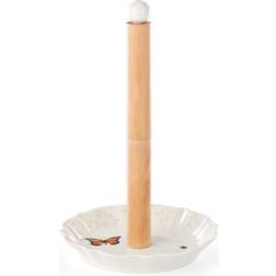 Lenox Butterfly Meadow Brown/White Paper Towel Holder