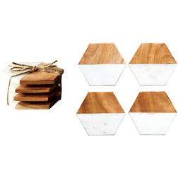 Storied Home Hello Natural JS* Mango Coaster