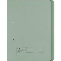 Office Depot Spring Coil Files 285gsm Green Pack