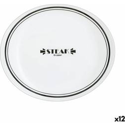 Luminarc krožnik Friends Time Bistro Kød Flad tallerken 30cm