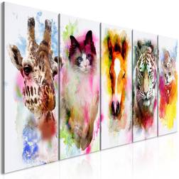 Artgeist Watercolour Animals Narrow Billede