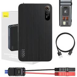 Baseus Super Energi PRO Car Jump Starter 1600A, USB sort