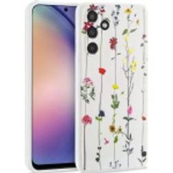 Tech-Protect Samsung Galaxy A54 5G Fleksibelt Plastik Cover Garden White