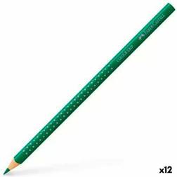 Faber-Castell Färgpennor Colour Grip Smaragdgrön 12 antal