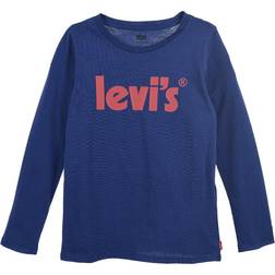 Levi's langærmet skjorte pige blå