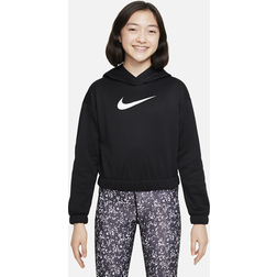 Nike Therma-FIT Hood Træningstrøje Børn Sort 128