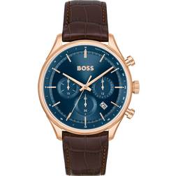 HUGO BOSS Gregor 1514050 Man 45 mm Analogt Härdat mineralglas 22 mm