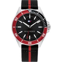Tommy Hilfiger Mens Black Watch 1792010