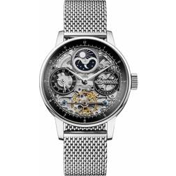 Ingersoll The Jazz 1892 Automatic Black Silver Bracelet I07708