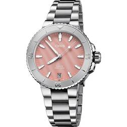 Oris Aquis Date Blush Pink Pink