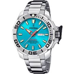 Festina F20665/6 Blau Edelstahl Armband