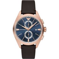 Emporio Armani Blue Watch, Black, Men