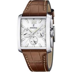 Festina Chrono Timeless 20636/1 Man 38 mm Analogt Härdat mineralglas 38 mm