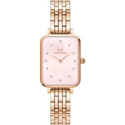 Daniel Wellington dw00100621 quadro link rose gold 20mm