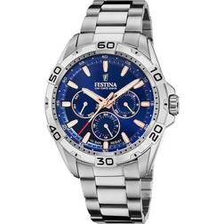 Festina Multifunction 20623/2 Man 45 mm Analogt Härdat mineralglas 45 mm
