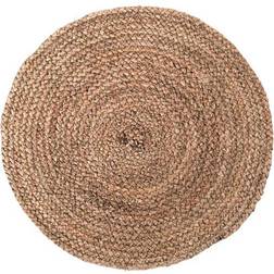 aida Raw Rund Dekkebrikke 38 cm Siv Brun Spisebrikke Brun
