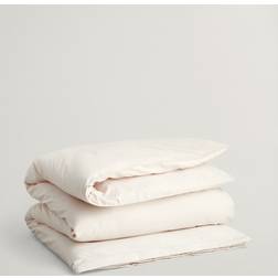 Gant Home Sateen Dynebetræk Beige, Hvid (210x220cm)
