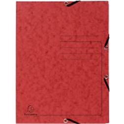 Exacompta 3 Flap Folder 55405E Mottled Pressboard